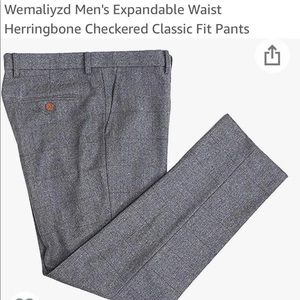Herringbone Dress Pants